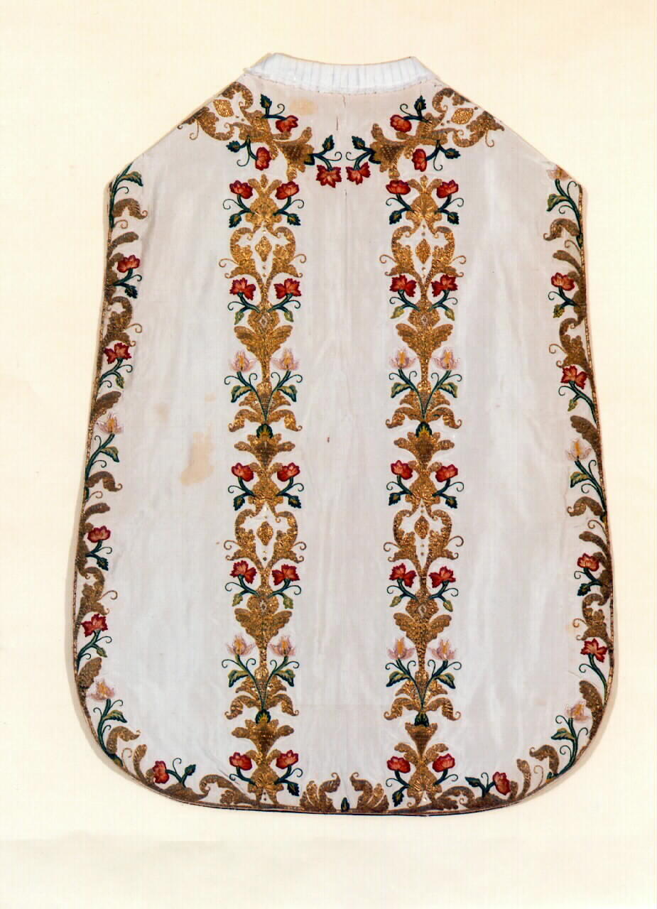 pianeta - manifattura siciliana (ultimo quarto sec. XVIII)