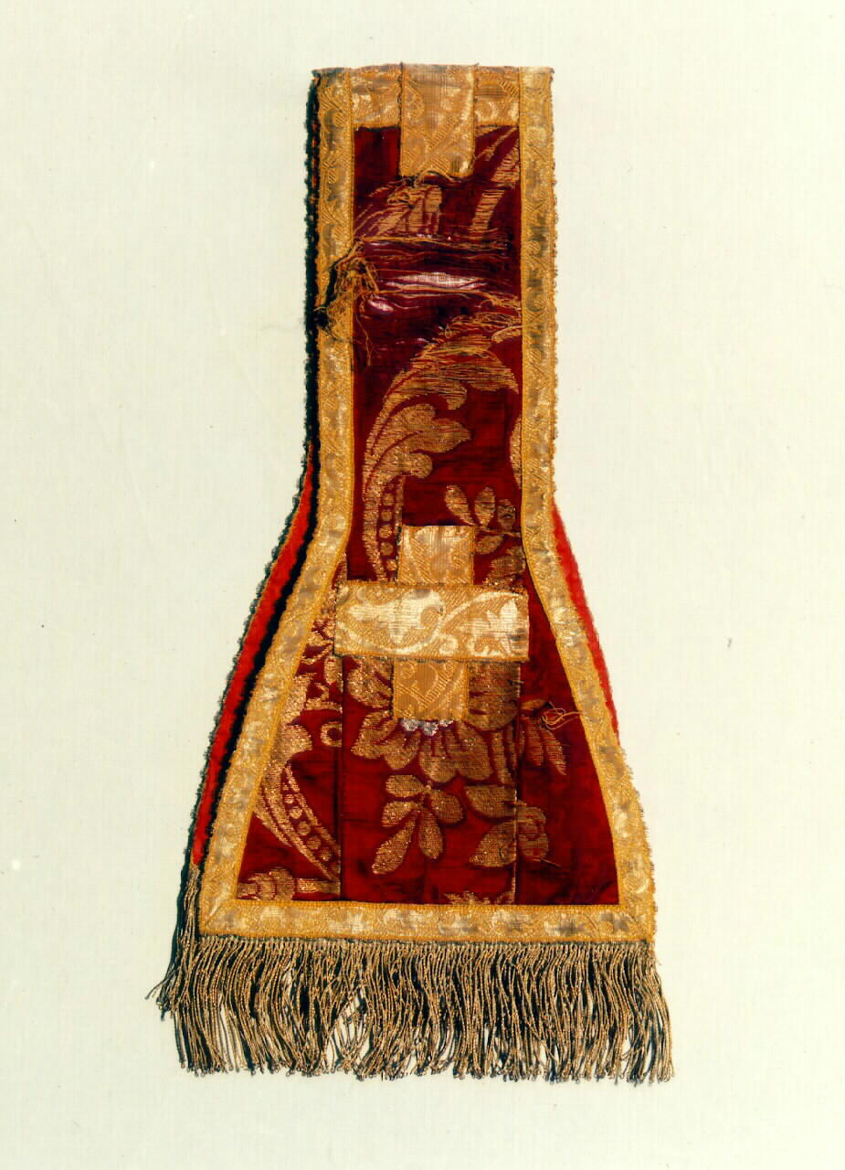 manipolo - manifattura siciliana (Seconda metà sec. XIX)