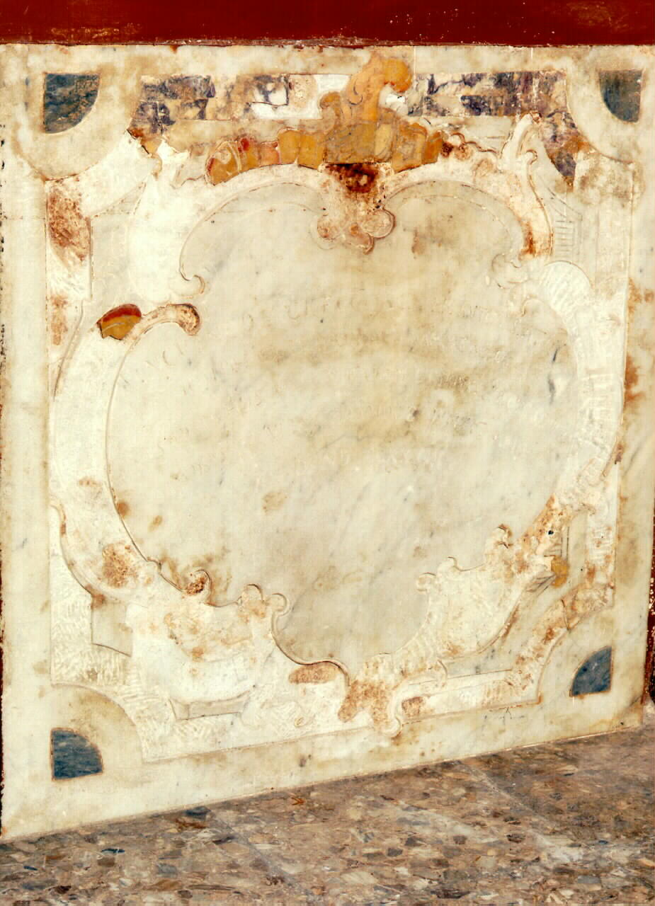 lapide - sepolcrale - ambito siciliano (Seconda metà sec. XVIII)