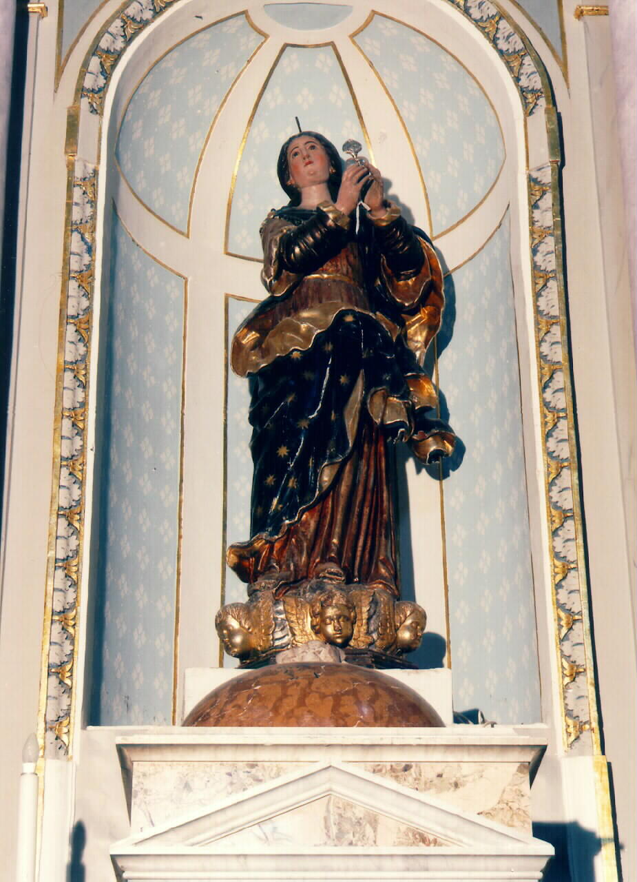 Maria SS. Immacolata (statua) - ambito siciliano (Seconda metà sec. XVIII)