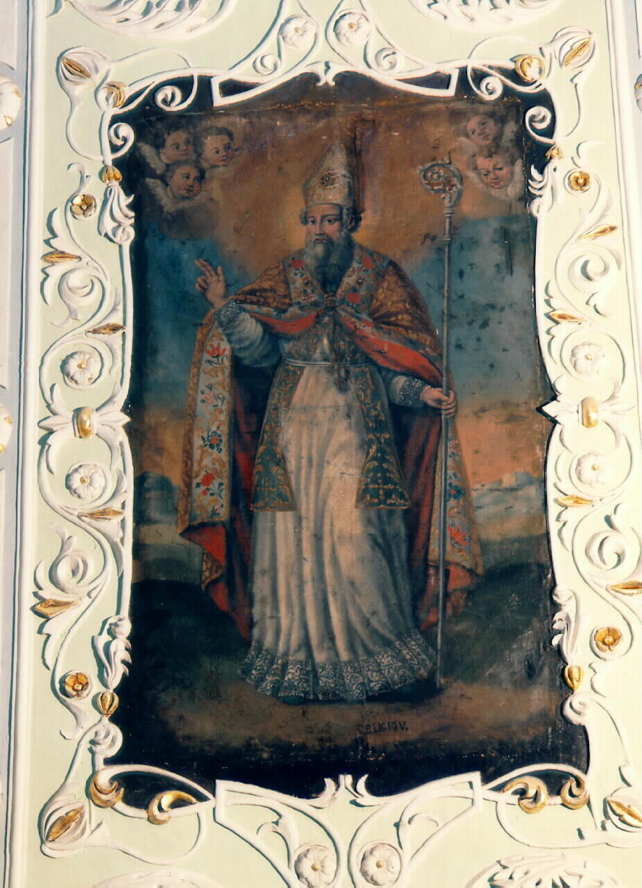 Sant'Eligio vescovo (dipinto) - ambito siciliano (sec. XVII)