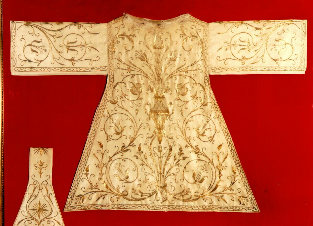 dalmatica, serie - manifattura siciliana (Prima metà sec. XIX)