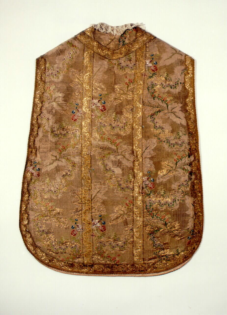 pianeta - manifattura siciliana (Metà sec. XVIII)