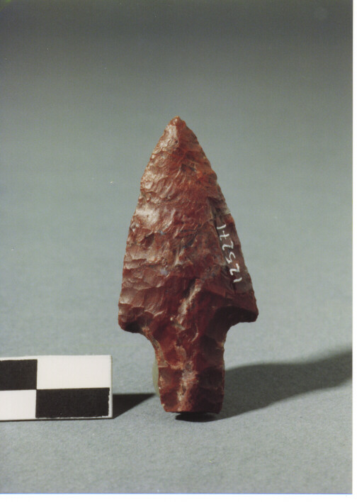 CUSPIDE DI FRECCIA CON PEDUNCOLO ED ALETTE