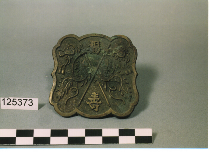 FIBBIA QUADRANGOLARE POLILOBATA