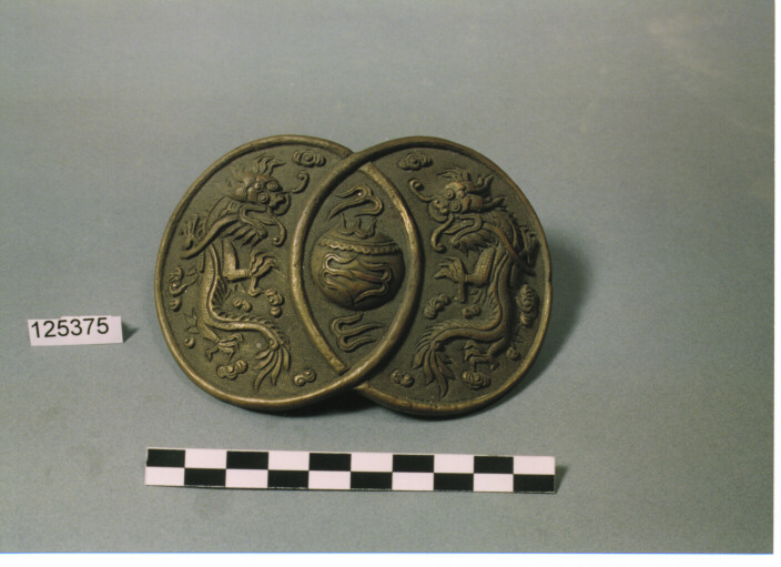 FIBBIA A GANCIO A CERCHI INCROCIATI