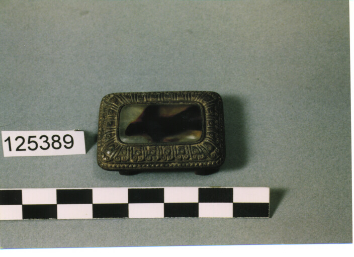 FIBBIA QUADRANGOLARE