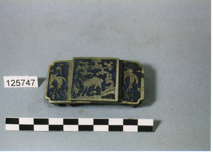 FIBBIA DOPPIA RETTANGOLARE