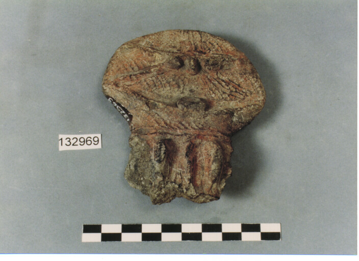 PROTOME ANTROPOMORFA (FRAMMENTO) - USO CULTUALE (TARDO JOMON)