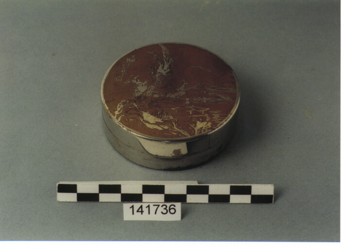 SCATOLA PER INCHIOSTRO CON COPERCHIO