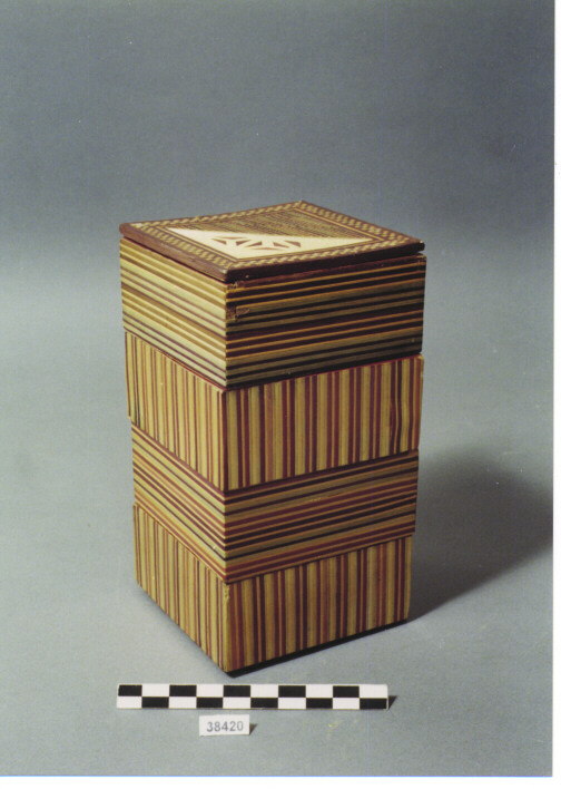 SCATOLA PORTACONFETTI CON COPERCHIO