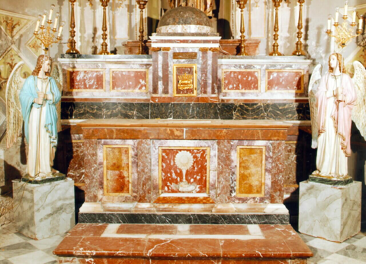 altare - ambito siciliano (Seconda metà sec. XIX)
