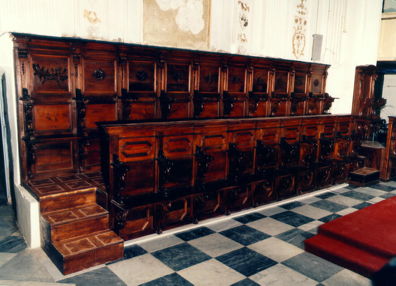 coro - produzione siciliana (Prima metà sec. XIX)