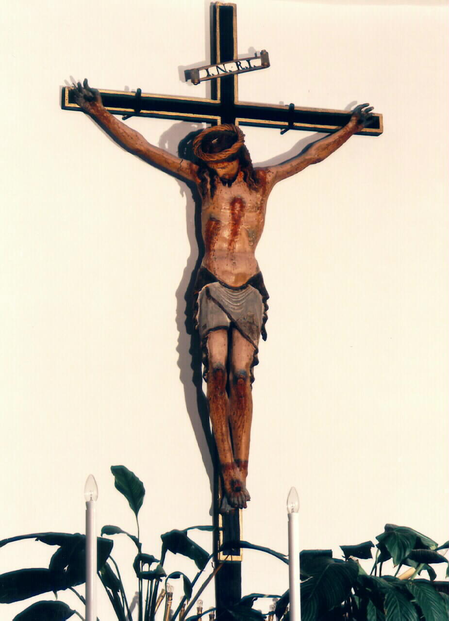 crocifisso - produzione siciliana (Seconda metà sec. XVIII)