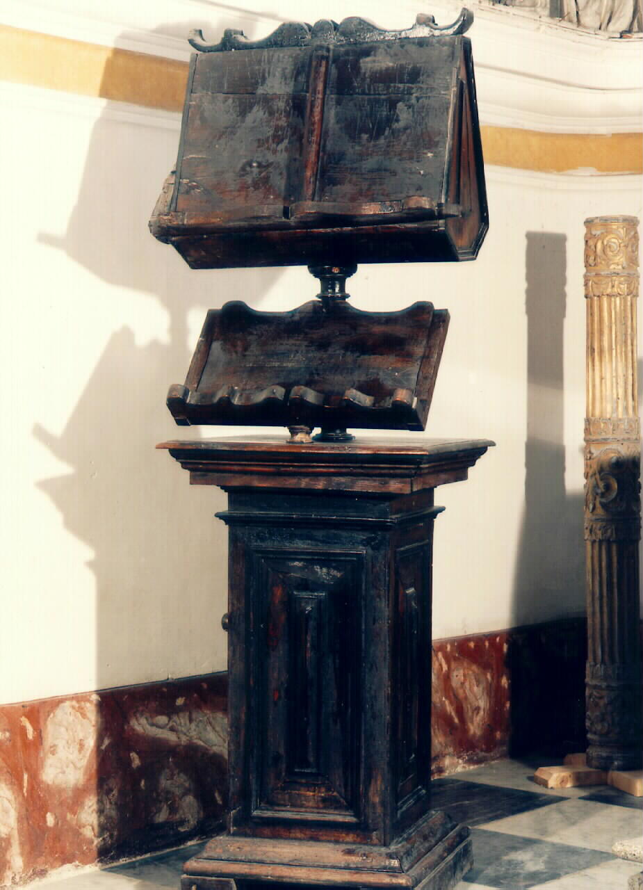 leggio da coro - produzione siciliana (Fine/inizio secc. XVIII/ XIX)