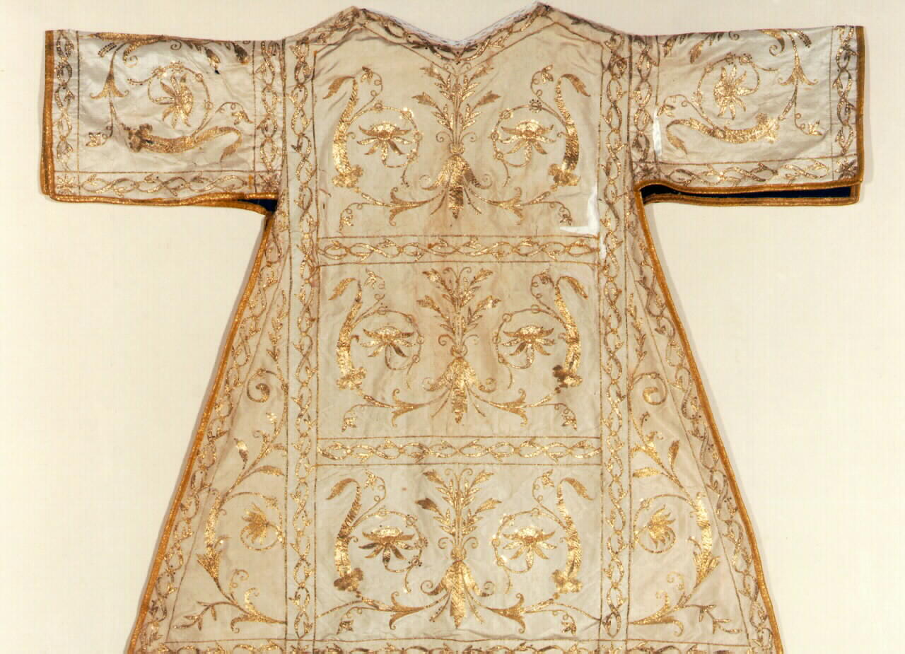 dalmatica - manifattura siciliana (Prima metà sec. XIX)