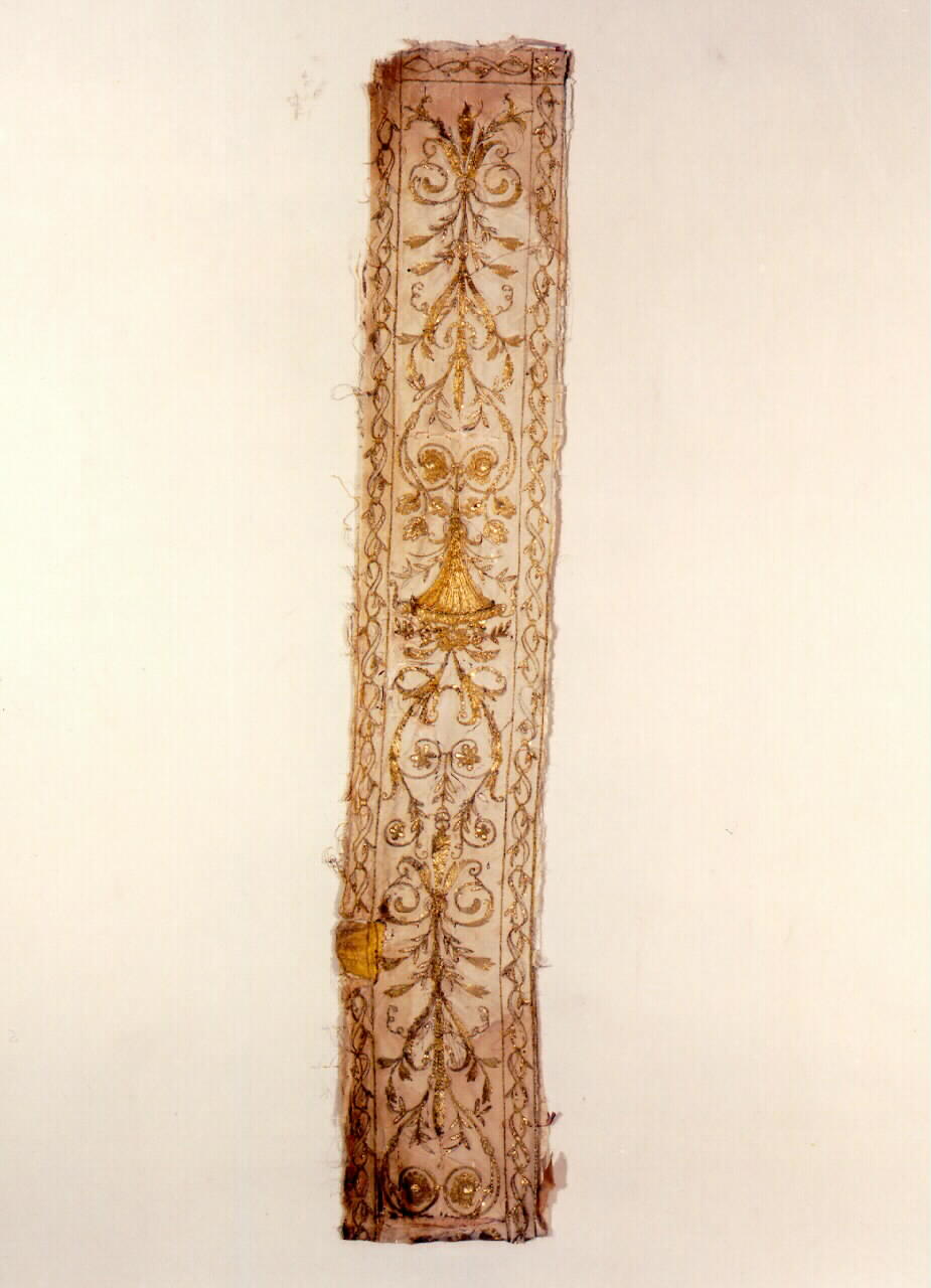 stolone di piviale - manifattura siciliana (Prima metà sec. XIX)