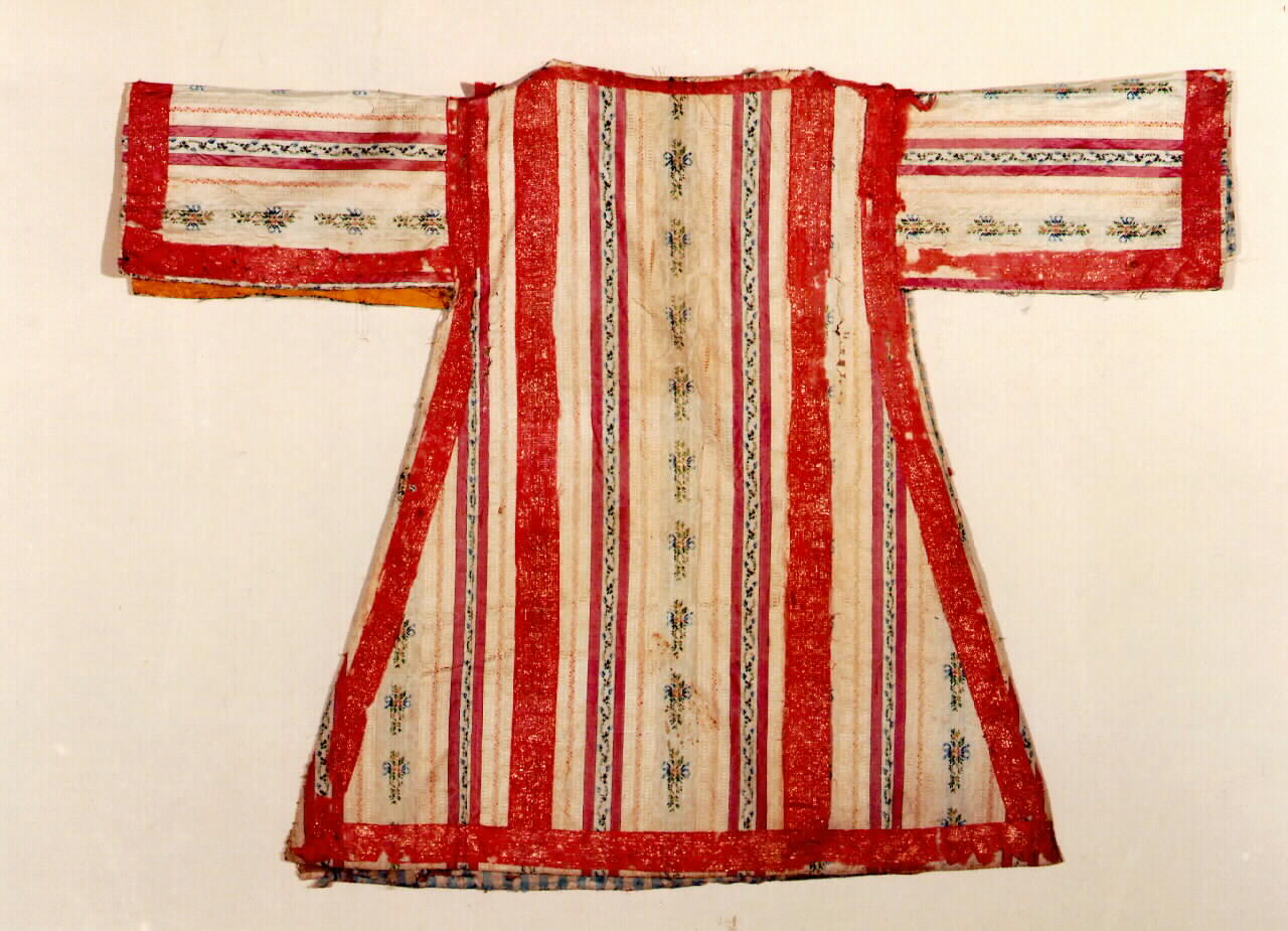 dalmatica, serie - manifattura siciliana (Seconda metà sec. XVIII)