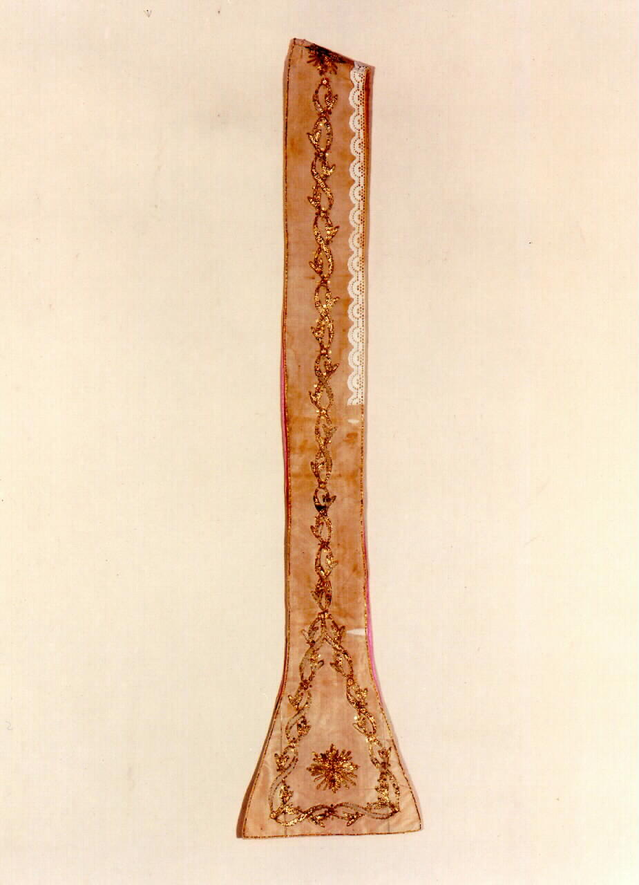 stola, serie - manifattura siciliana (Prima metà sec. XIX)