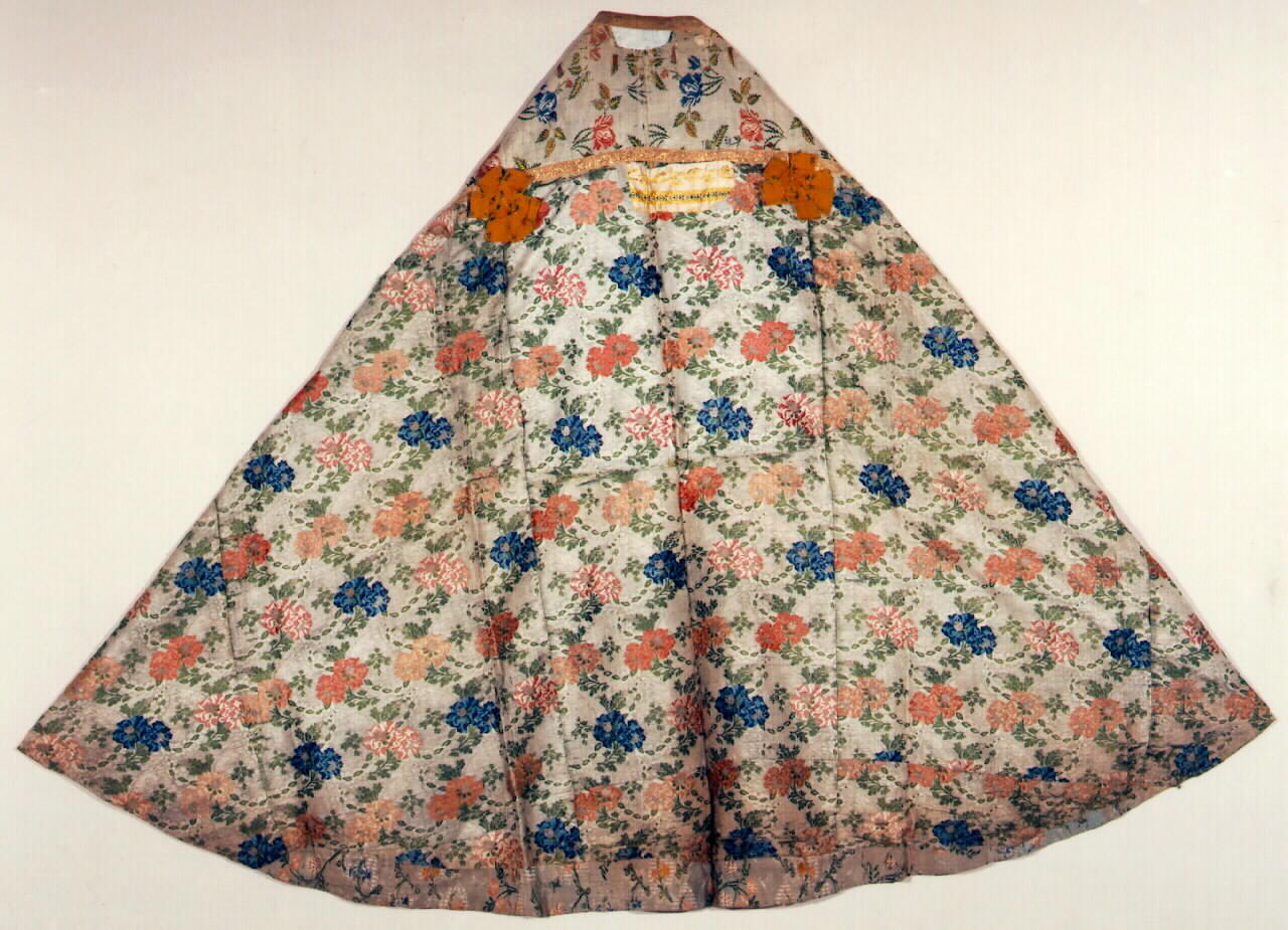 piviale - manifattura siciliana (ultimo quarto sec. XVIII)