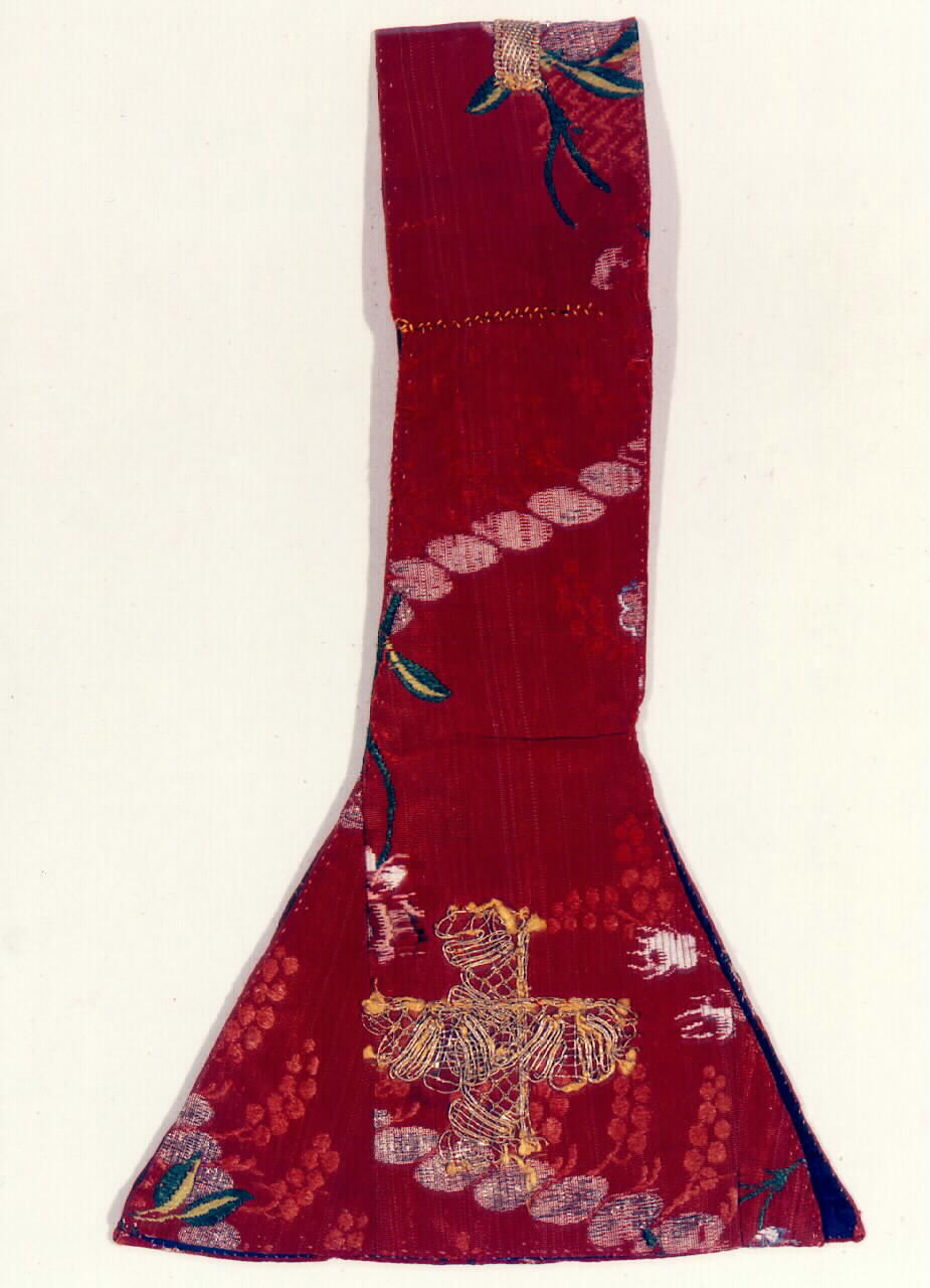 manipolo, serie - manifattura siciliana (ultimo quarto sec. XVIII)