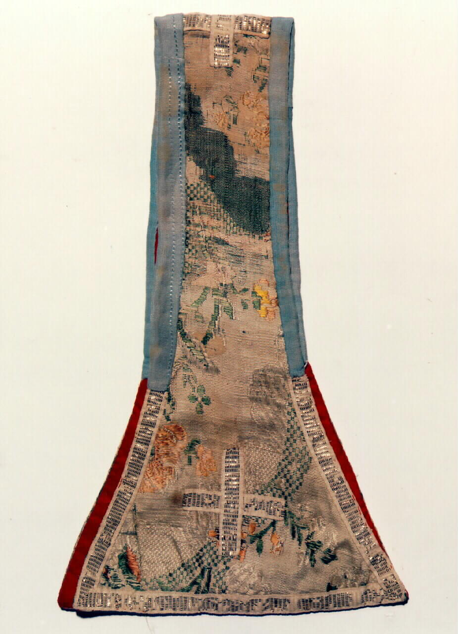 manipolo - manifattura siciliana (fine sec. XVIII)