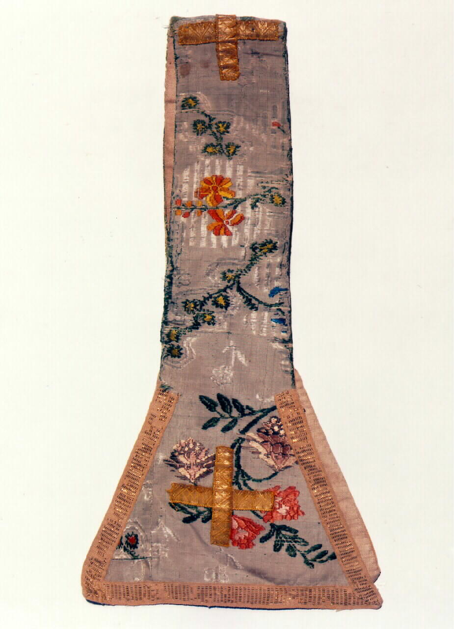 manipolo - manifattura siciliana (fine sec. XVIII)