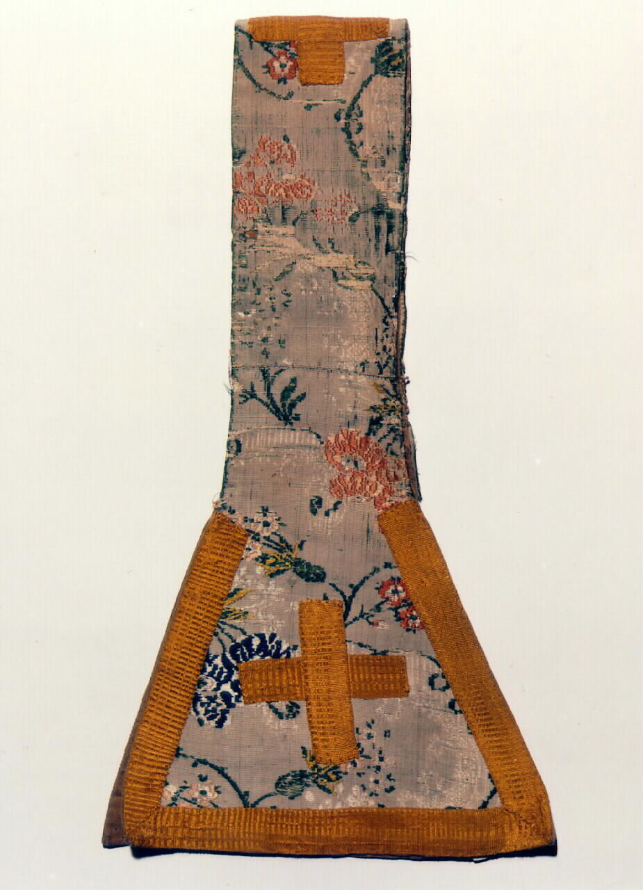 manipolo - manifattura siciliana (fine sec. XVIII)