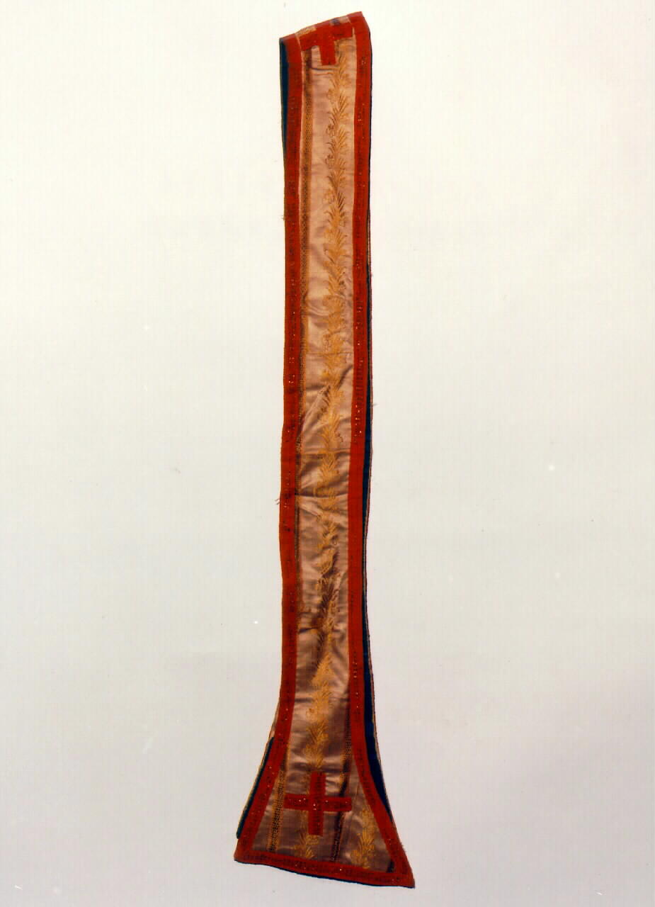 stola - manifattura siciliana (Seconda metà sec. XIX)