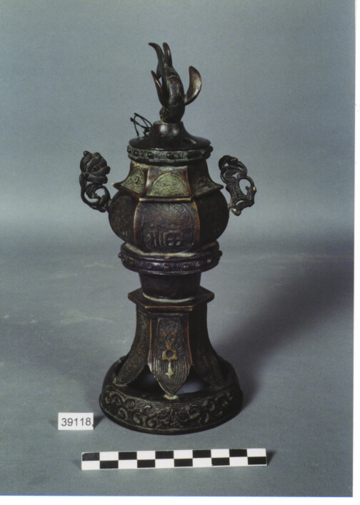 BRUCIA PROFUMI CON COPERCHIO