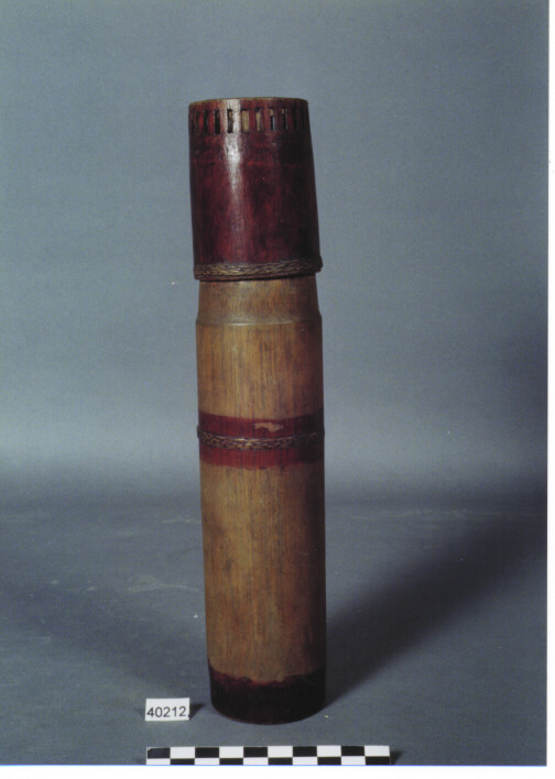 CONTENITORE CON COPERCHIO - KACHIN CAURI