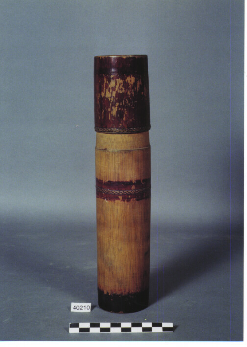 CONTENITORE CON COPERCHIO - KACHIN CAURI