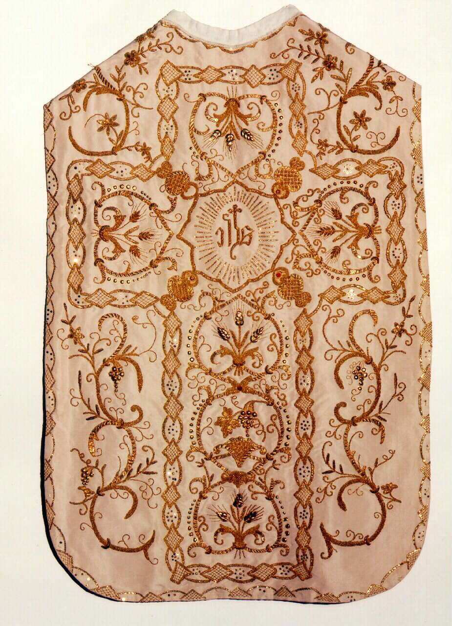 pianeta - manifattura siciliana (Prima metà, Prima metà sec. XIX, sec. XX)