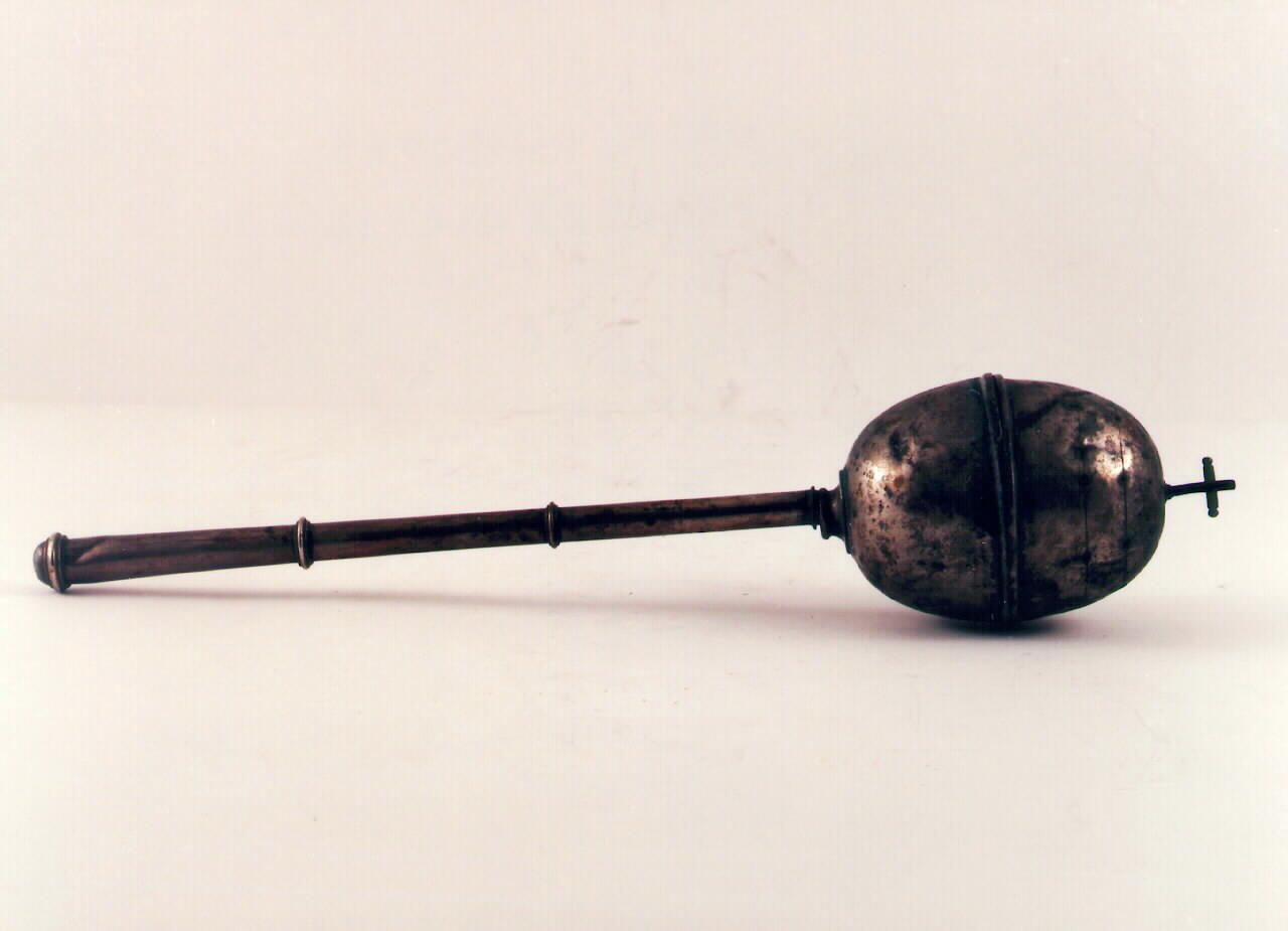 aspersorio - bottega siciliana (Seconda metà sec. XIX)