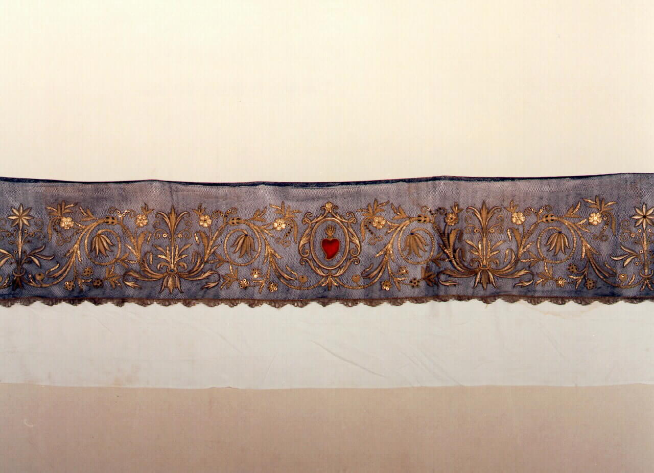 guarnizione di macchina processionale - manifattura siciliana (Seconda metà sec. XIX)