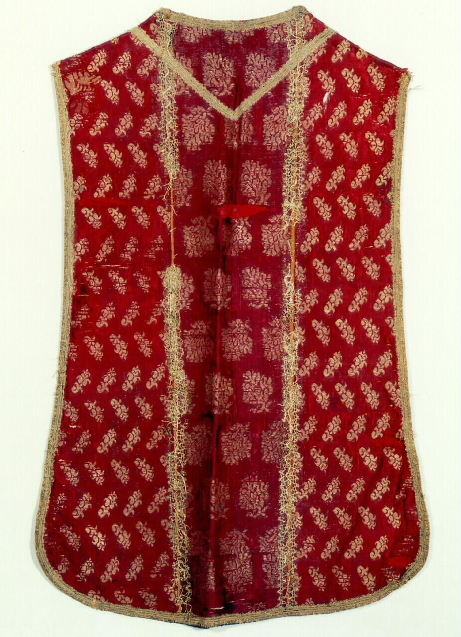 pianeta - manifattura siciliana (Seconda metà sec. XIX)