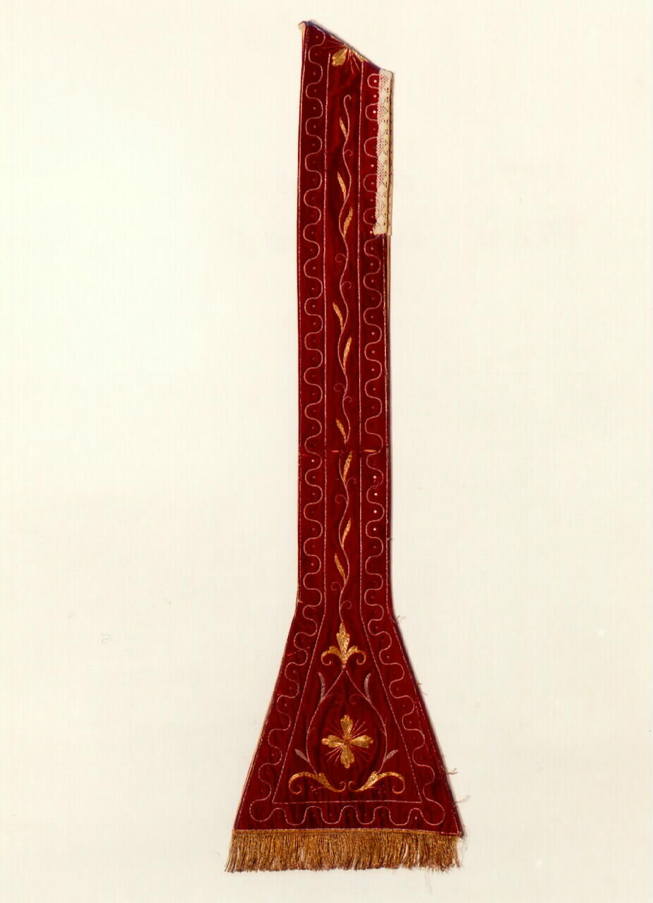 stola - manifattura siciliana (Prima metà sec. XIX)