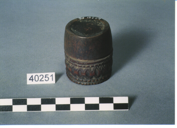 SCATOLA / COPERCHIO - CAURI CIMPO' (KACHIN)