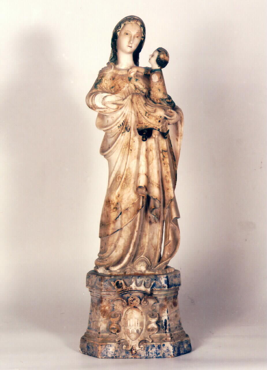 Madonna con Bambino (statua) - ambito gaginesco (Fine/inizio secc. XVI/ XVII)