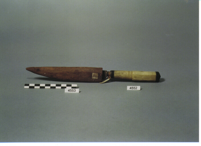 COLTELLO CON FODERO - DRUSI DEL LIBANO