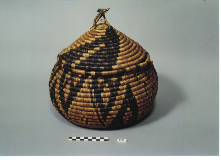 CESTO CON COPERCHIO - DRUSI DEL LIBANO