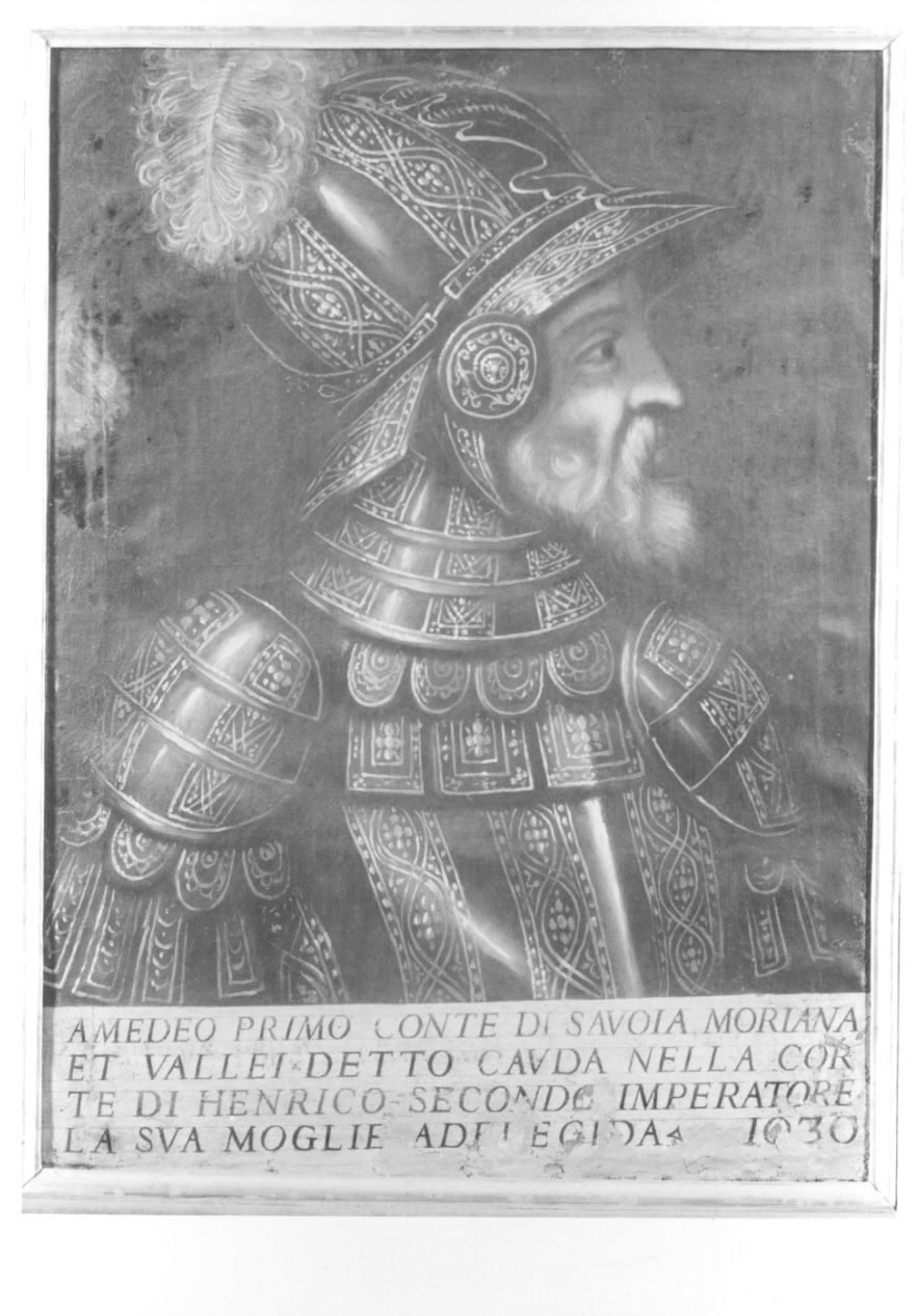ritratto di Amedeo I di Savoia (dipinto, opera isolata) - ambito piemontese (sec. XVII)