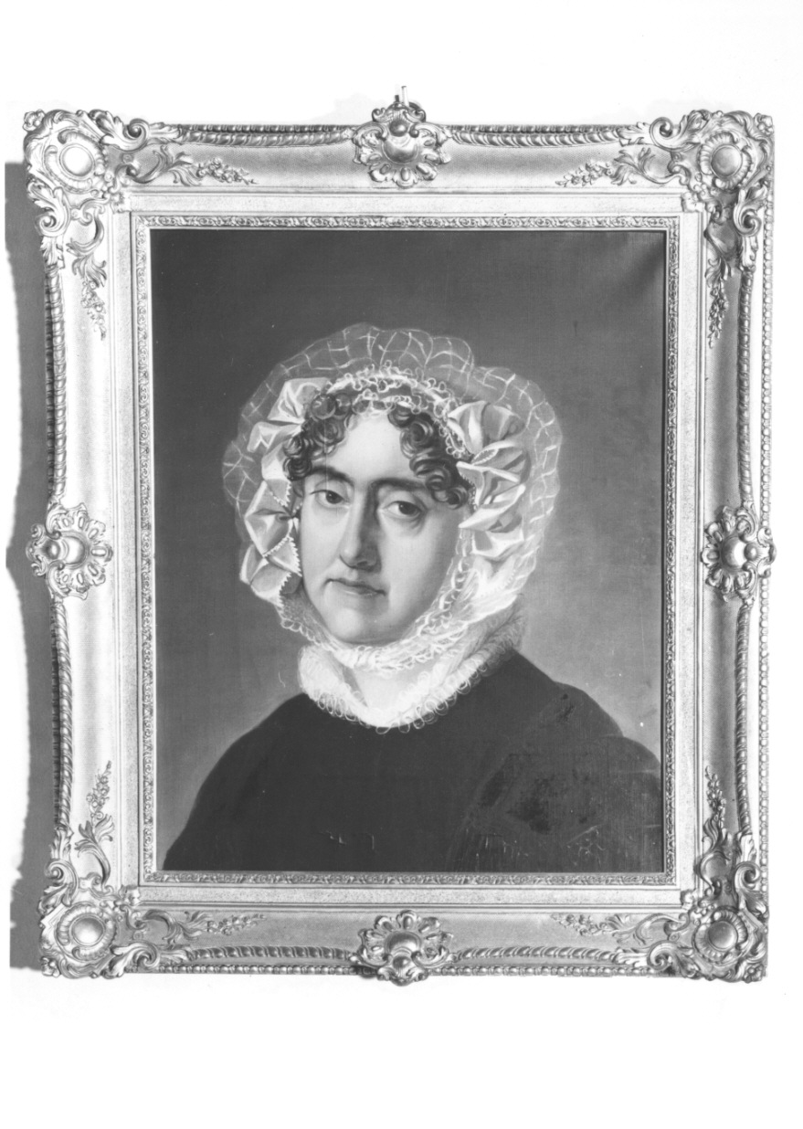 ritratto di Maria Teresa Asburgo Lorena in abito vedovile (dipinto, opera isolata) - ambito piemontese (metà sec. XIX)