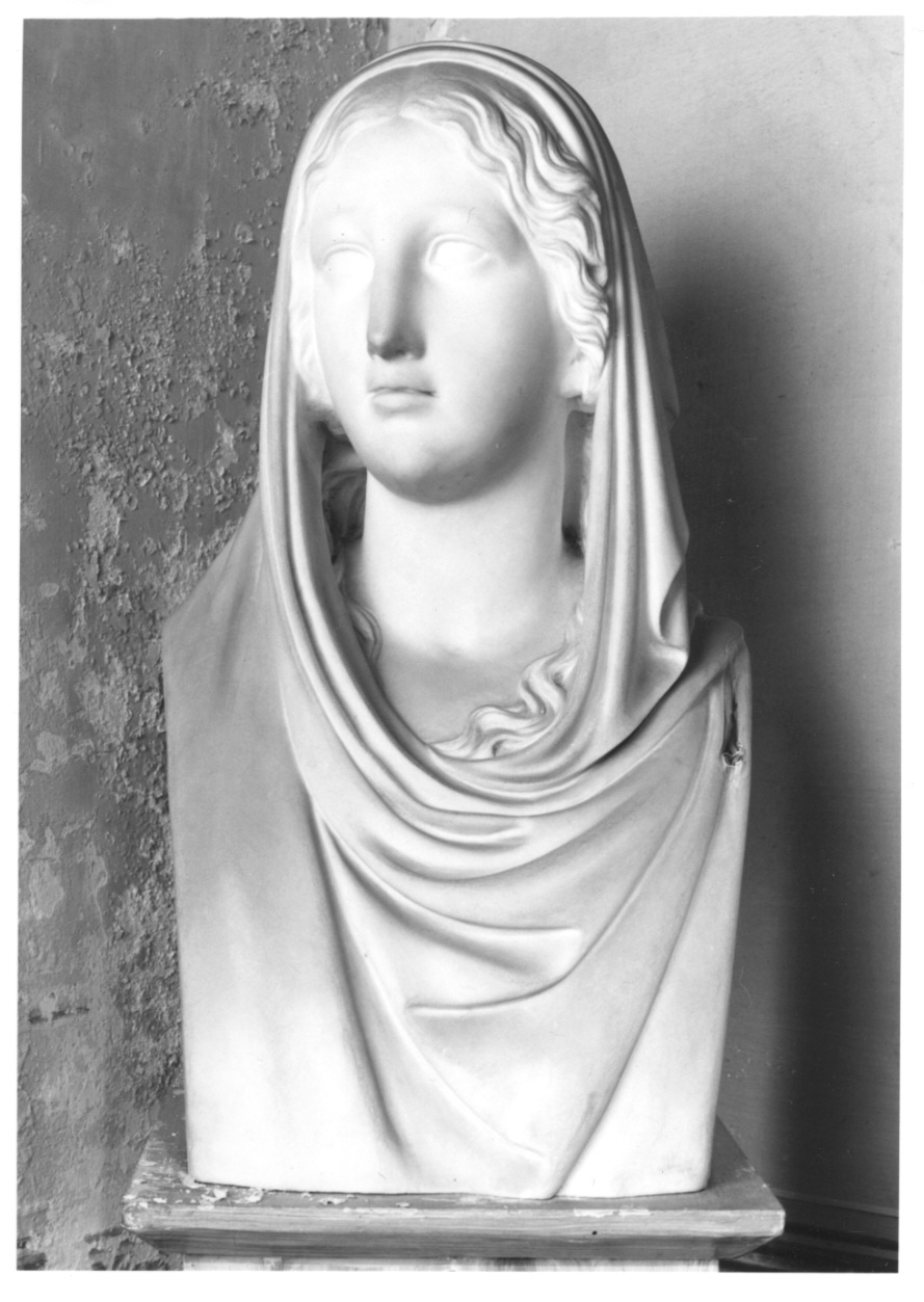 busto della Madonna (busto, opera isolata) di Canale Francesco (prima metà sec. XIX)