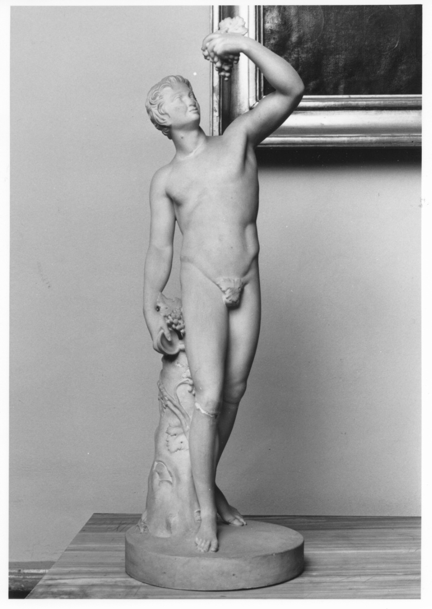 Bacco (statua, opera isolata) di Cacciatori Benedetto (attribuito) (metà sec. XIX)