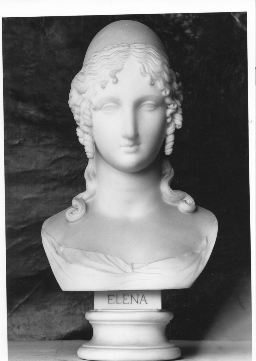 busto di Elena di Troia (busto, opera isolata) di Festa Adelaide Felice Fortunata (primo quarto sec. XIX)