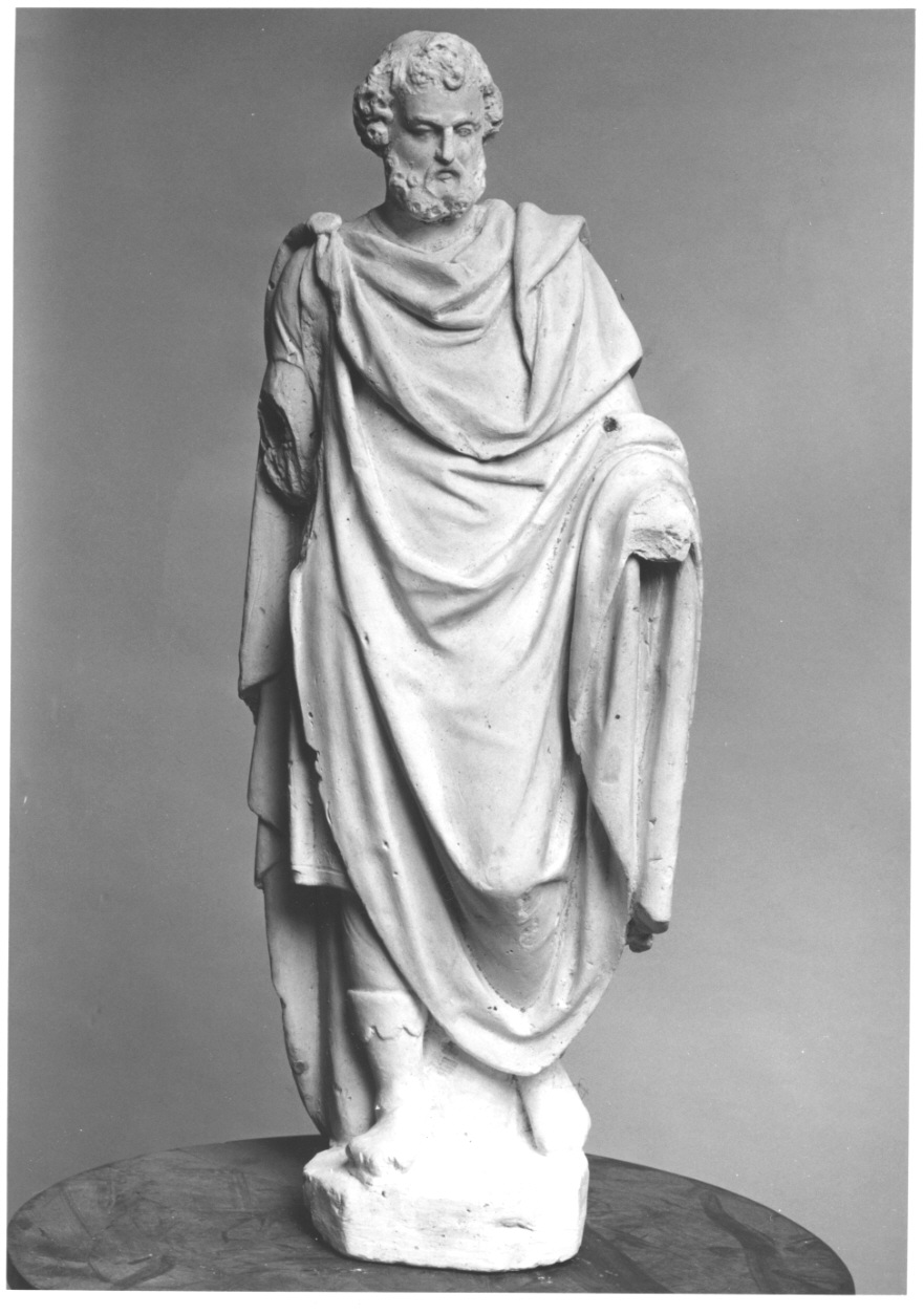 Edoardo il liberale (statua, opera isolata) di Cacciatori Benedetto (prima metà sec. XIX)