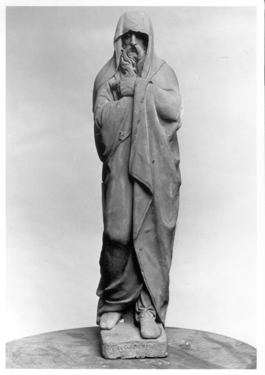 San Gualterio (scultura, opera isolata) di Cacciatori Benedetto (cerchia) (secondo quarto sec. XIX)