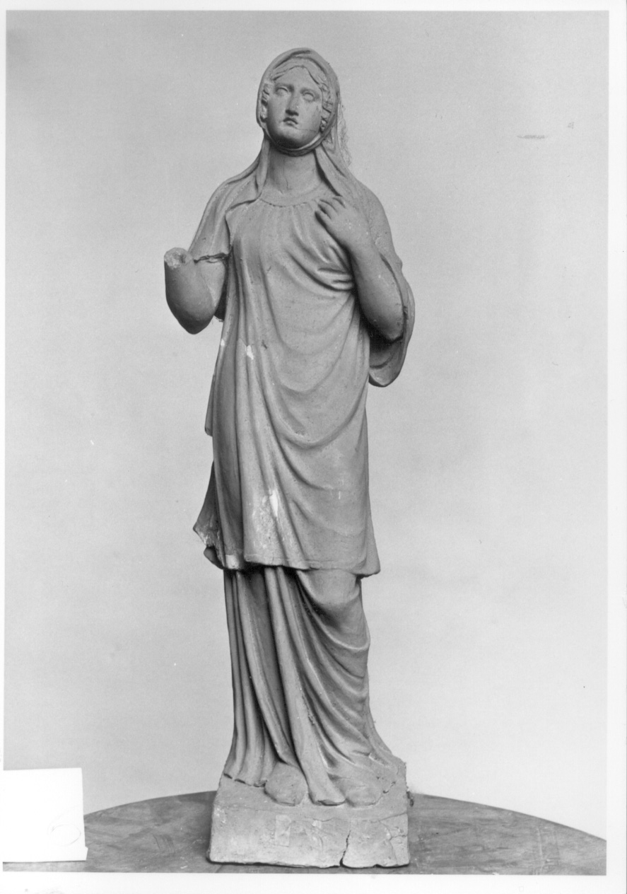 pleureuse (scultura, opera isolata) di Cacciatori Benedetto (cerchia) (secondo quarto sec. XIX)