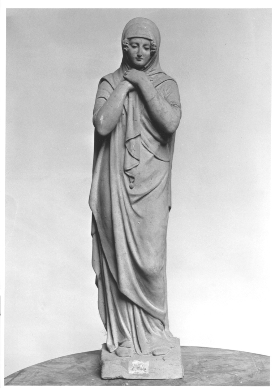 pleureuse (scultura, opera isolata) di Cacciatori Benedetto (cerchia) (secondo quarto sec. XIX)